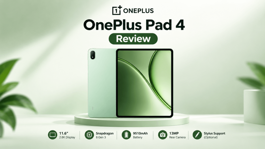 OnePlus Pad 4 Review: Is It the Best Android Tablet in 2026?